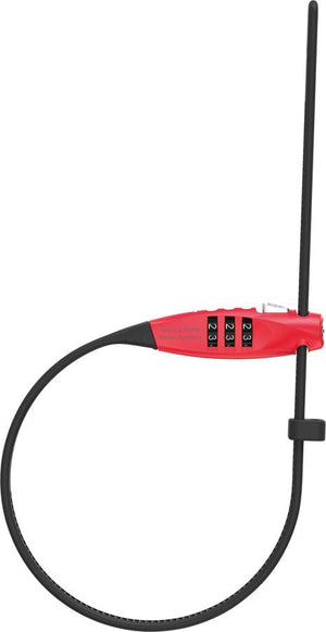 Abus Cable Locks Red Abus  Combiflex Travel Guard Combo Lock