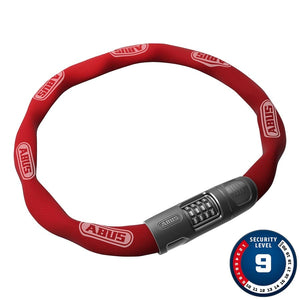 Abus Chain Locks Abus 8808C Chain Lock Combination 8mm 85cm Red