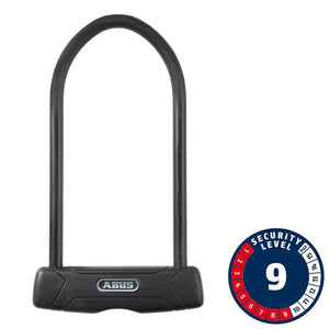 Abus U-Lock Abus Granit 460 U-Lock Key 12mm 15.0cm x 23.0cm 5.9" x 9" USH Black