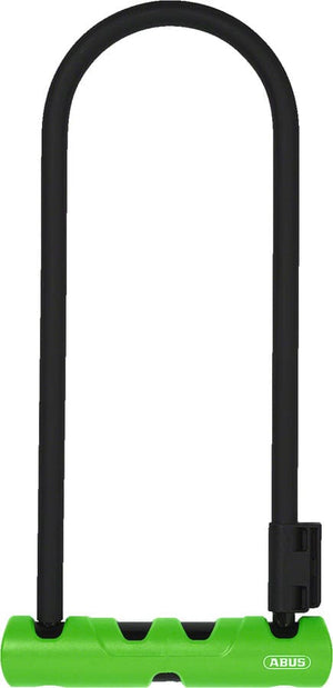 Abus U-Lock Abus Ultra 410 U-Lock - 11 x 6" SH34 Bracket Black/Green