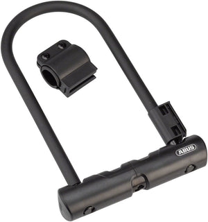 Abus U-Lock Abus Ultra 410 U-Lock - 3.9 x 9" Keyed Black Includes bracket