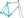 All-City Frame All-City Gorilla Monsoon Frameset - 650b, Steel, Aqua Seafoam,