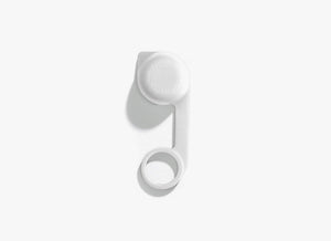 Bivo Water Bottle Roadie White Bivo Gravity Flow Replacement Dirt Cap