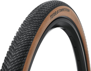 Continental Tires Continental Terra Competition Tire - 700 x 35 Tubeless Folding BLK/Transparent Grip Trail Casing E25