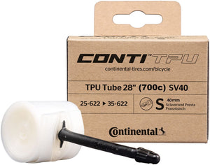 Continental Tube Continental TPU Tube - 700 x 25 - 35 / 29 x 1.0 - 1.4 40mm Presta Valve