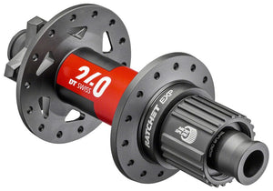 DT Swiss Hubs 28H / Shimano Micro Spline DT Swiss 240 EXP Rear Hub - 12 x 148mm 6-Bolt, 54pt