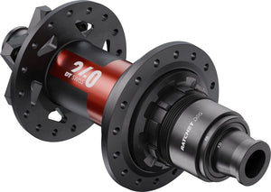 DT Swiss Hubs DT Swiss 240 DEG Rear Hub - 12 x 157mm 6-Bolt XD Black/Red 32H DEG 90 DF