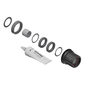 Dt swiss Hubs Dt swiss Shimano Microspline Ratchet Conversion Kit SHI 12s Micro 36t Steel Blk