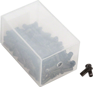 DT Swiss Spoke Nipples DT Swiss Pro Head Brass Nipples: 2.0 x 12mm Black Box of 100
