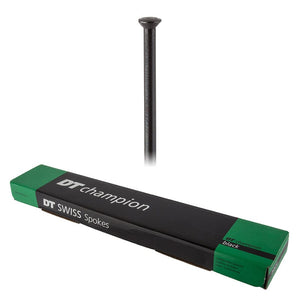 Dt swiss Spokes Dt swiss Champion Straight Pull Straight Pull 2.0 (14G) 282mm Box of 100 Black No