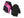 Giro Short Finger Gloves Black/Pink / Small 6 Giro Tessa Gel Women's Glove