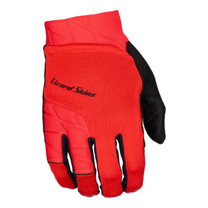 Lizard Skins Full Finger Gloves Lizard Skins Monitor Ops Full Finger Gloves Crimson Red XS Pair