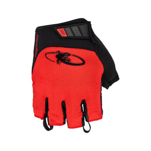 Lizard Skins Short Finger Gloves Lizard Skins Aramus Cadence Short Finger Gloves Crimson Red XS Pair