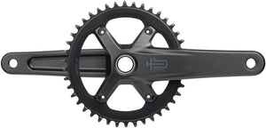 microSHIFT Cranksets and Arms microSHIFT Sword 1x Crankset - 175mm 10-Speed 42t 110 Asym BCD  24mm Spindle BLK