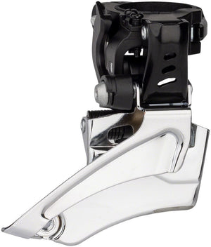 microSHIFT Front Derailleurs and Parts microSHIFT Marvo LT Front Derailleur - 8-Speed Double 38t Max High-Mount Band Clamp Shimano Compatible