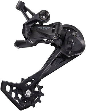 microSHIFT Rear Derailleurs microSHIFT ADVENT Rear Derailleur - 9 Speed Long Cage Black With Clutch