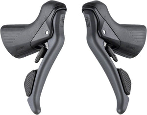 microSHIFT Shifting microSHIFT Sword Drop Bar Shifter/Brake Lever Set SB-G7020,  2x, 10-Speed, Sword Compatible, Gray