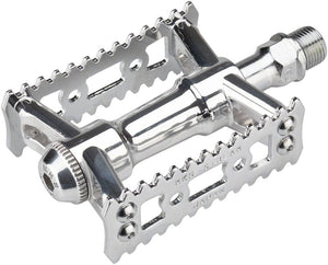 MKS Pedals MKS Sylvan Stream Next Pedals - Platform Aluminum 9/16" Silver