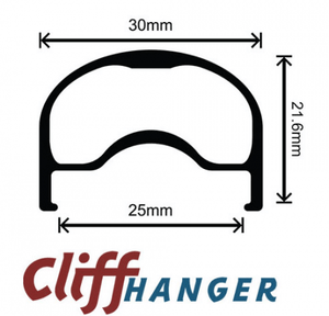 Ottawa Bike and Trail, LLC Rims Velocity Cliffhanger Rim 700c