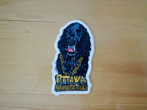 Ottawa Bike and Trail Shop Merch Deeks Logo Sticker