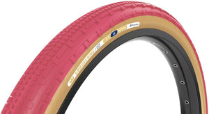 Panaracer Tires Panaracer GravelKing SK Tire - 700 x 40 Tubeless Folding Cranberry/Brown