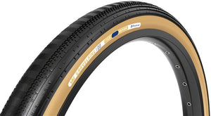 Panaracer Tires Panaracer GravelKing SS Tire - 650b x 48 / 27.5 x 1.90 Tubeless Folding BLK/Brown