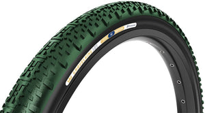 Panaracer Tires Panaracer GravelKing X1 Tire - 700 x 45 Tubeless Folding British Racing Green/BLK