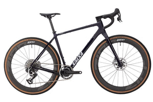 Salsa All-Road Bike Salsa Flyway C DLX RED XPLR AXS 13 Bike - 700c Carbon Midnight Medium