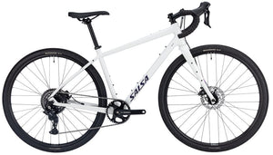 Salsa All-Road Bike Salsa Journeyer Drop Bar ESSA 8 Bike - 700c Aluminum Vapor Gray 60cm