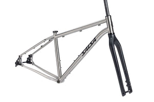 Salsa All-Road Frame Salsa Fargo Ti Frameset - 29" Titanium Brushed Titanium X-Large