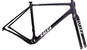Salsa All-Road Frame Salsa Flyway C DLX Frameset - 700c Carbon Midnight Medium