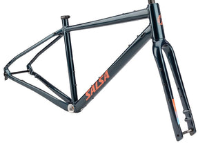 Salsa All-Road Frame Salsa Journeyer Drop Bar Frameset - Aluminum Midnight Blue 51cm
