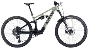 Salsa E-Bikes Salsa Moraine C Eagle 90 Transmission Ebike - 29" Carbon Coffee BLK / SageMedium
