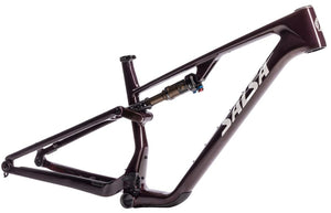 Salsa Mountain Frame Salsa Spearfish C DLX Bike Frame - 29" Carbon Black/Deep Orchid Carbon Large