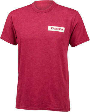 Salsa Shirts X-Small Salsa Logo Short Sleeve T-Shirt - Unisex, Red