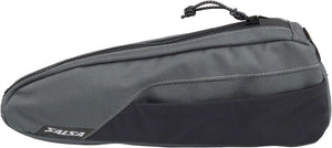 Salsa Top Tube & Down Tube Packs Large Salsa EXP-R Series Trillium Top Tube Bag - Gray