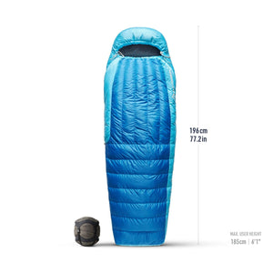 Sea to Summit Sleeping Bag Regular / Snorkel Blue Sea To Summit Trek Down Sleeping Bag - 30F, Unisex