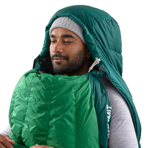 Sea to Summit Sleeping Bag Sea to Summit Ascent Down Sleeping Bag Rainforest Green