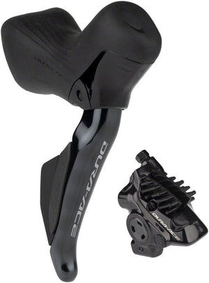 Shimano Brake/Shift Lever - Drop Bar Right/Rear / 12-Speed Shimano Dura-Ace ST-R9270F Di2 Shift/Brake Lever BR-R9270 Hydraulic Disc Brake Caliper