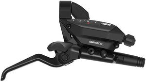 Shimano Brake/Shift Lever - Flat Bar Shimano ST-EF515-7R EZ Fire Plus Shift/Brake Lever - Right 7-Speed Optical Gear Display For Hydraulic Disc Brake BLK