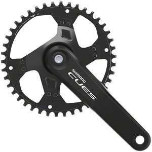 Shimano Cranksets and Arms 175Mm / 42T Shimano CUES FC-U4000-1 Crankset - 9/10/11-Speed, Riveted Square Taper JIS Spindle Interface, Black