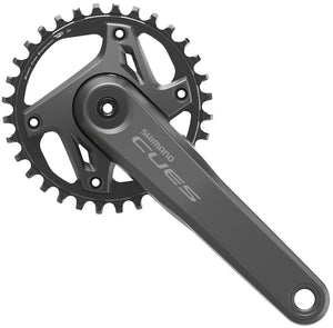 Shimano Cranksets and Arms Shimano CUES FC-U6000-1 Crankset - 165mm 9/10/11-Speed 32t Asymmetric 110 BCD BLK
