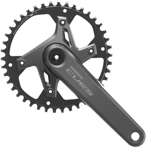 Shimano Cranksets and Arms Shimano CUES FC-U6000-1 Crankset - 170mm 9/10/11-Speed 42t Asymmetric 110 BCD Hollowtech II BLK