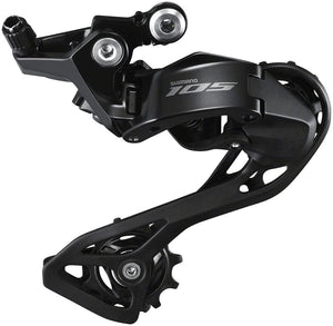 Shimano Rear Derailleurs Shimano 105 RD-R7100 Rear Derailleur - 12-Speed Direct Mount One Spec Shadow Design 36t Max Low