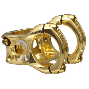Spank Stems Spank Split 35 Rainier Beer Stem Gold Gold Top Cap