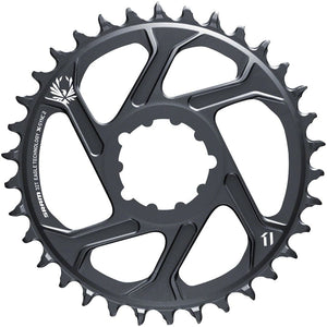 SRAM Chainrings SRAM 32T X-Sync 2 SL Direct Mount Eagle Chainring 3mm Boost Offset Lunar Gray