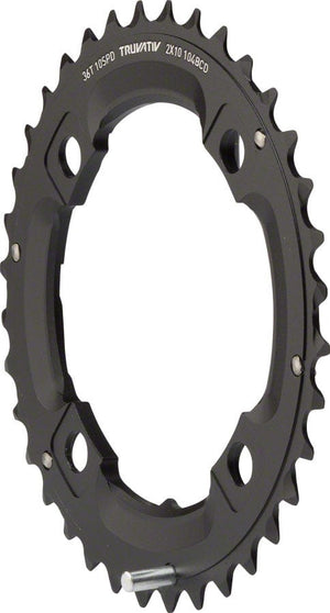 SRAM Chainrings SRAM/Truvativ X0 X9 36T 104mm BCD 10 Speed GXP Chainring Long Over-shift Pin Use 22T