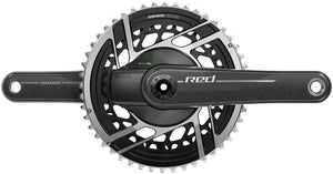 SRAM Cranksets and Arms 170Mm / 48/35T SRAM RED AXS Power Meter DUB Crankset E1