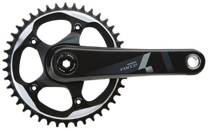SRAM Cranksets and Arms 170Mm / BB30/PF30 SRAM Force 1 Crankset - 10/11-Speed, 42t 110 BCD, Black