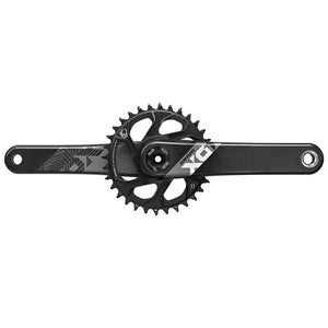 SRAM Cranksets and Arms SRAM X01 Eagle DUB C3 Crankset Speed: 11/12 Spindle: 28.99mm BCD: Direct Mount 30 DUB 175mm Black Fat Bike 4"